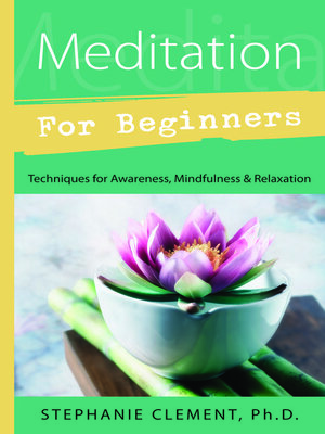 cover image of Meditation for Beginners
